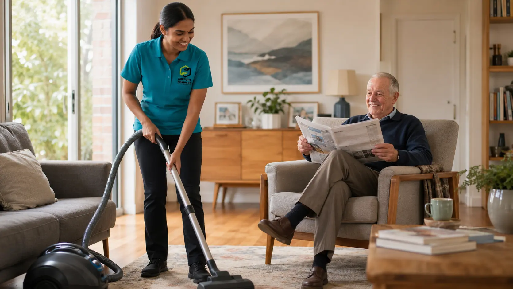 Support Forward household tasks — clean Melbourne home, participant comfortable